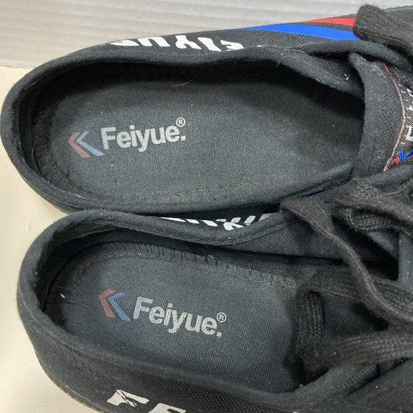 Feiyue Fe Lo 1920 Martial Arts Parkour Training Sneakers Shoes Size 11M Black - Picture 8 of 13